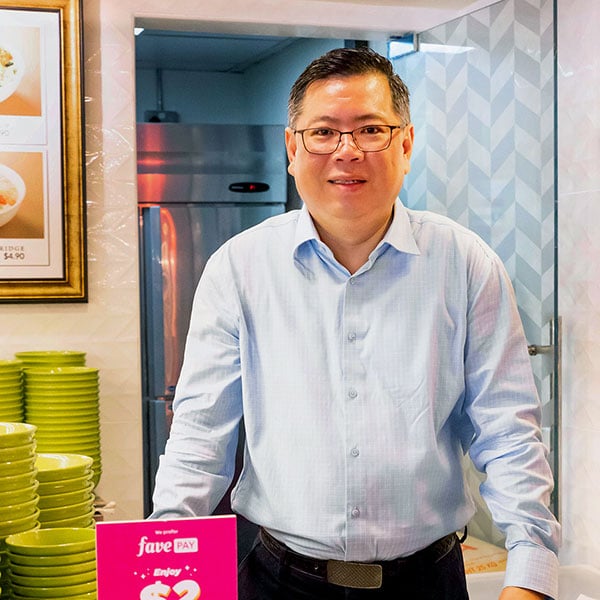 Jason Tay, Food Junction in Singapore